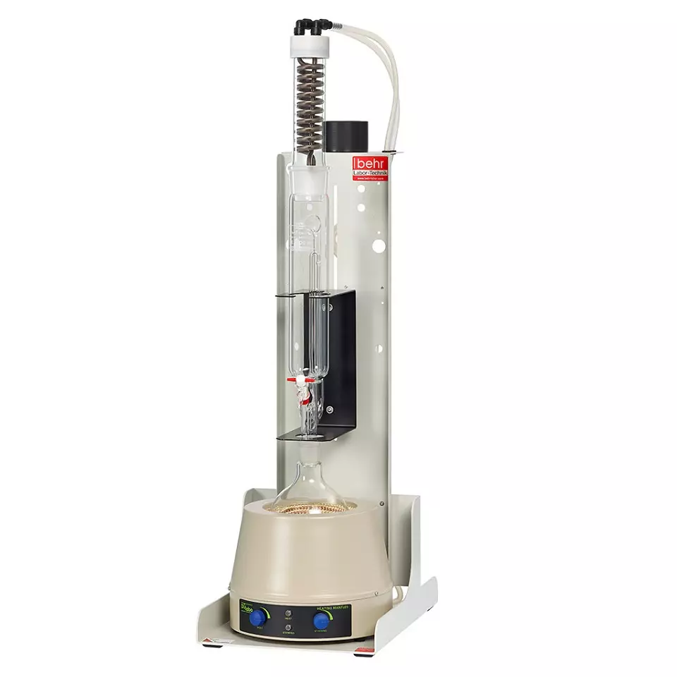 500 ml Extraktion - 1000 ml Rundkolben - Titankühler - Extraktionsgerät (1 Probe) - KEX 500 F/TK [B00722647]