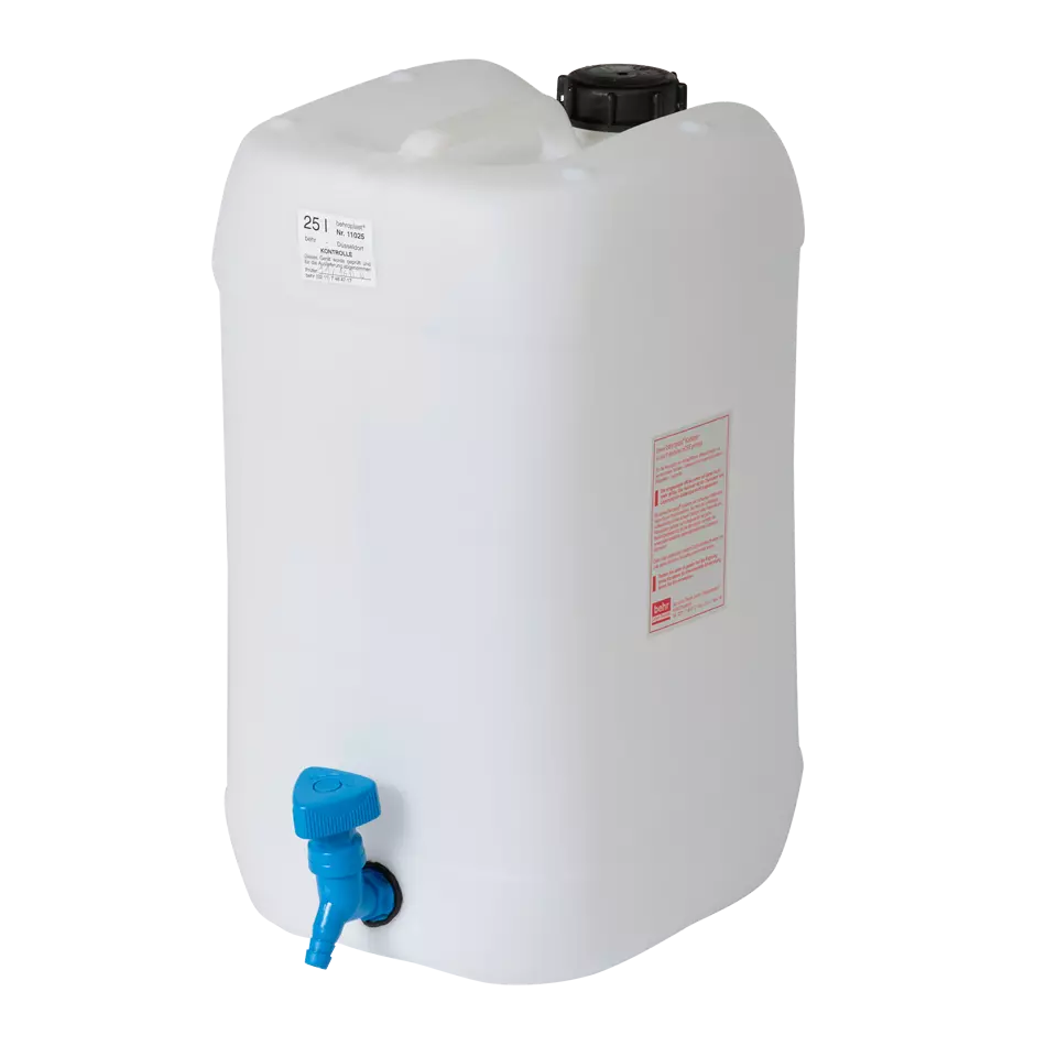 behroplast® canisters - Canister (White behroplast canisters with welded tap)