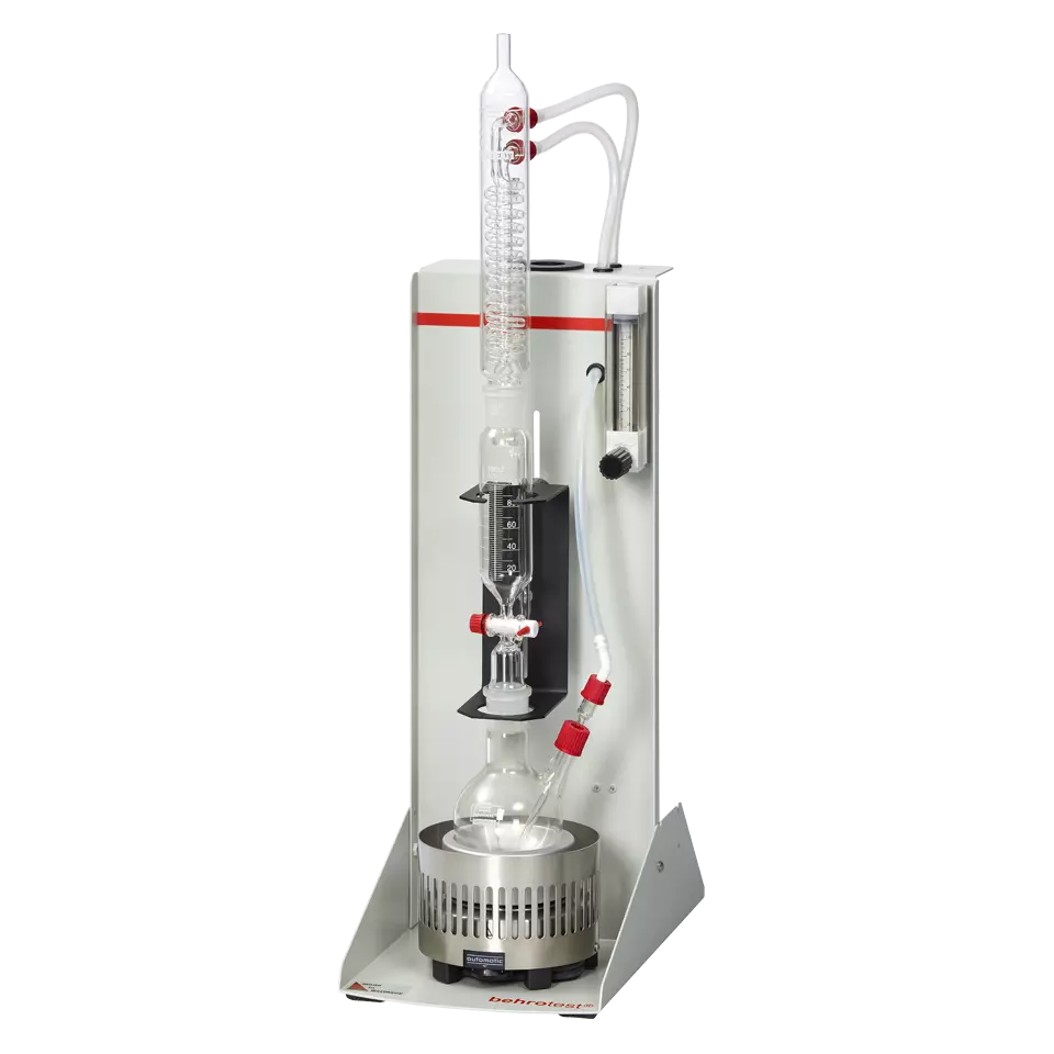 Chemische Bestimmungen - Destillationsapparatur (Selen-Bestimmung)