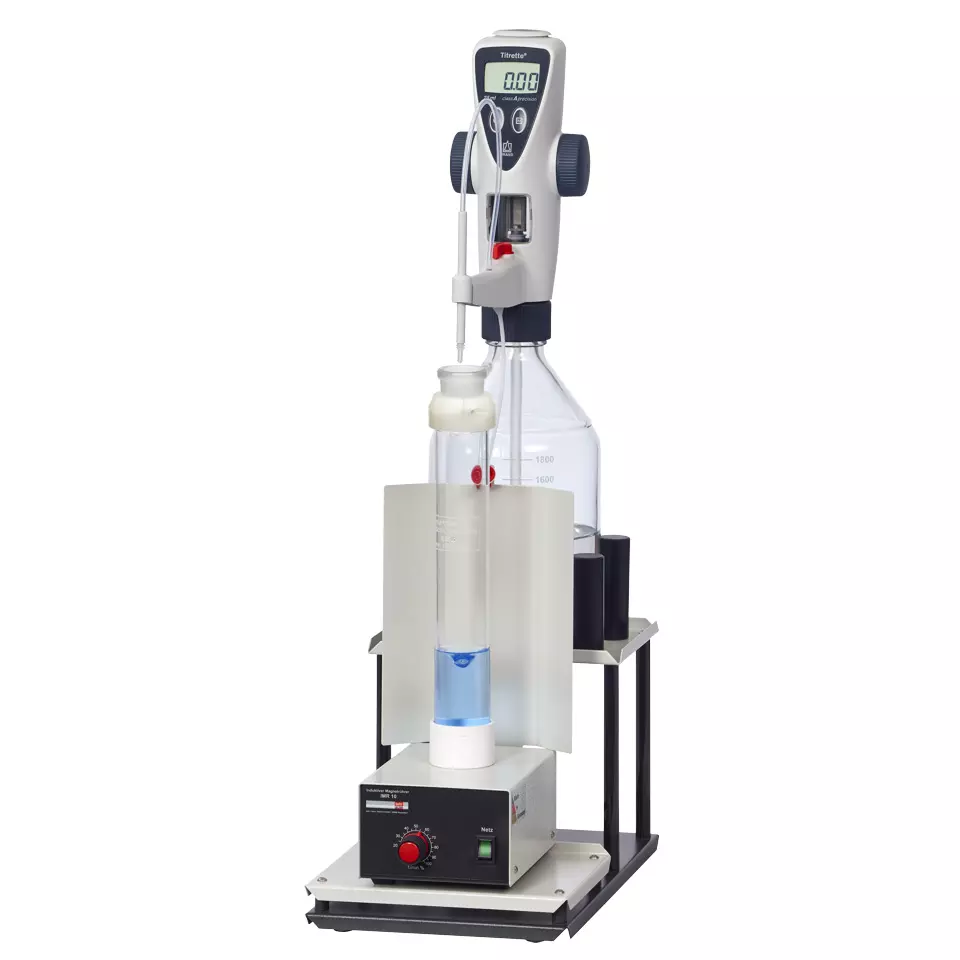 Chemische Bestimmungen - Handtitrierstation mit Digitalbürette und Magnetrührer (HTI) - HTI 9 [B00707777]