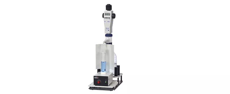 COD single components - Manual titration station, with digital burette and magnetic stirrer (behrotest® manual titration station)