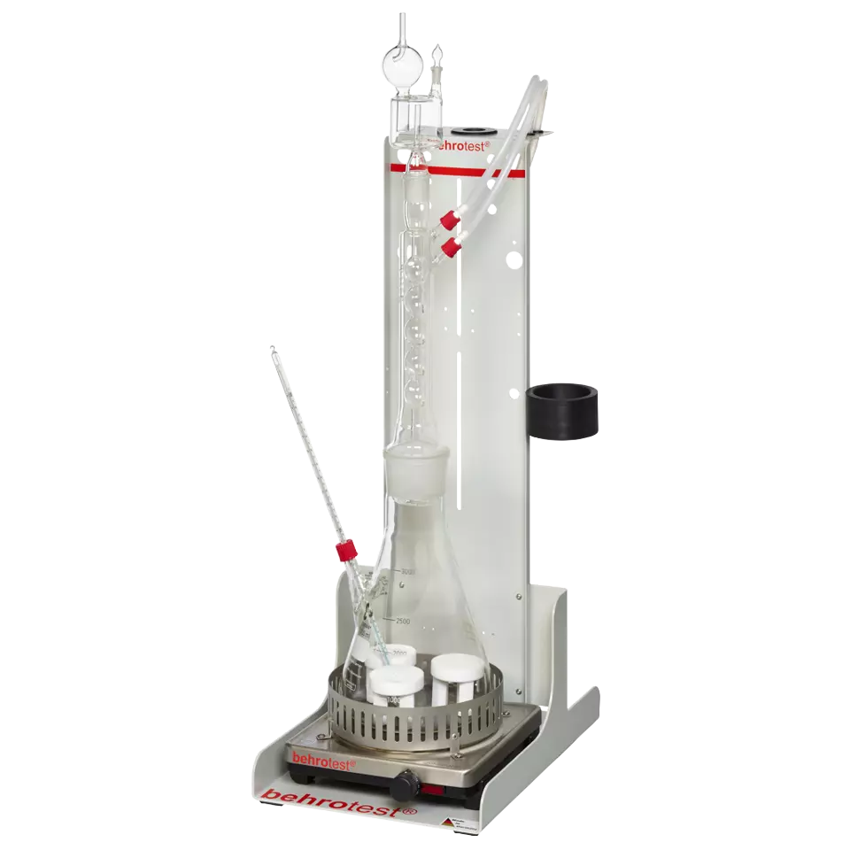 Custom products - Laboratory purification plant with dentrification stage (Laboratory clarification system with double-walled vessels)