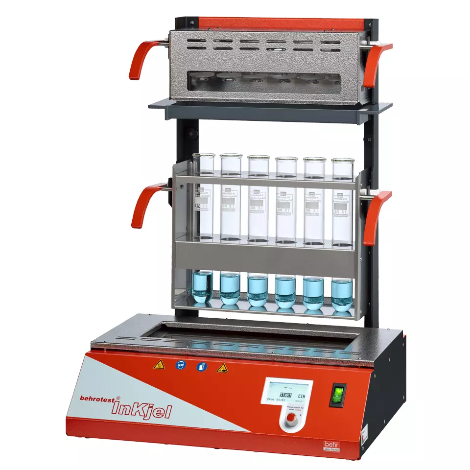 Kjeldahl Infrarotaufschluss-Systeme - Programmierbare Infrarot-Aufschlussapparatur (Programmierbare Energieregelung) - InKjel 625 P [B00218105]
