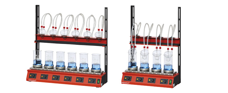 Klassische Hydrolyse - Aufschlussapparatur (Hydrolyse-Aufschlussapparaturen EXR 4 und EXR 6)