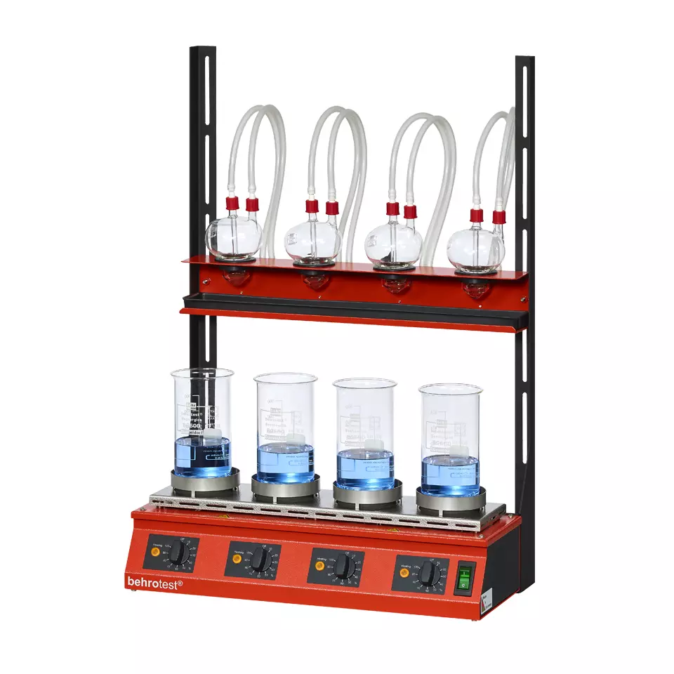 Klassische Hydrolyse - Aufschlussapparatur (Hydrolyse-Aufschlussapparaturen EXR 4 und EXR 6) - EXR 4 [B00218446]