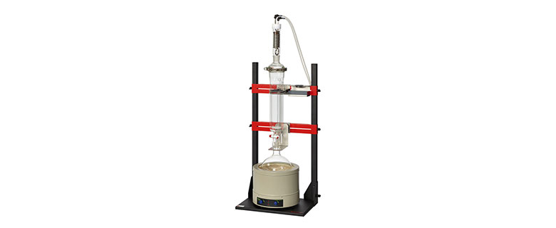 2000 ml extraction - 5000 ml round bottom flask - Titanium condenser - Extraction Apparatus (1 sample)