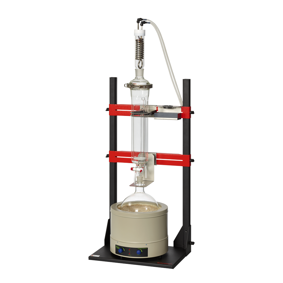 2000 ml extraction - 5000 ml round bottom flask - Titanium condenser - Extraction Apparatus (1 sample)