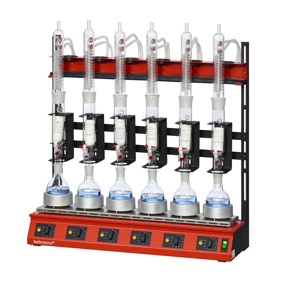 250 ml d'extraction - Flacon à fond rond de 500 ml - Refroidisseur RFK 100 - Systèmes compacts (6 places) - R 256 S [B00218436]