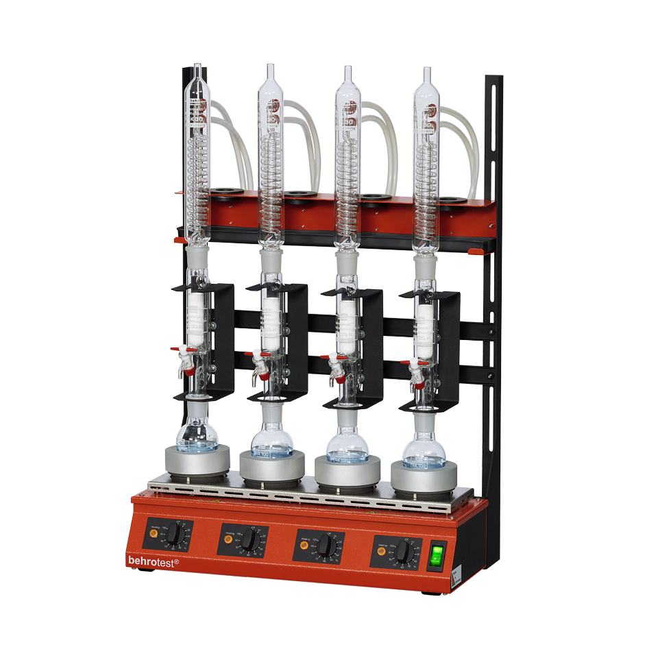 30 ml d'extraction - Flacon à fond rond de 100 ml - Refroidisseur RFK 30 - Systèmes compacts (4 places)