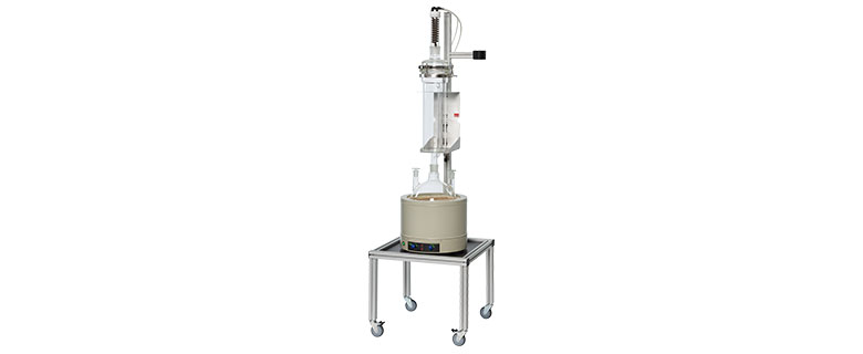 5000 ml extraction - 10.000 ml round bottom flask  - Titanium condenser - Extraction Apparatus (1 sample)
