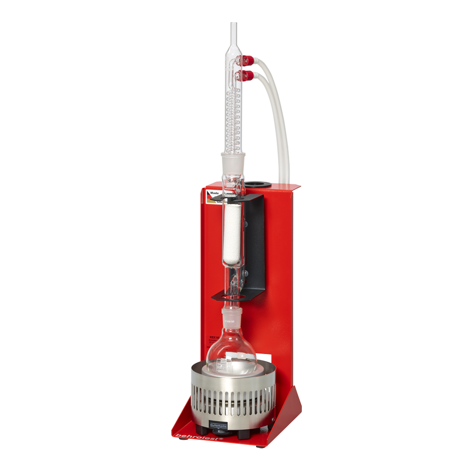 60 ml d'extraction - Flacon à fond rond de 250 ml - Refroidisseur RFK 60 - Système compact avec robinet (1 échantillon)
