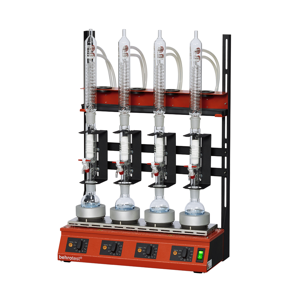 60 ml d'extraction - Flacon à fond rond de 250 ml - Refroidisseur RFK 60 - Systèmes compacts (4 places) - R 604 S [B00218455]