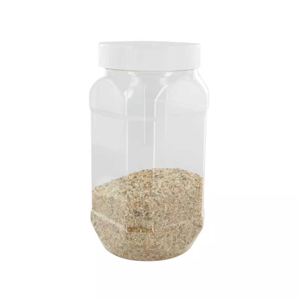 behroplast® PET bottles (food safe) - PET wide-neck jar transparent (Clear PET bottles with wide neck) - PWG 1000 [B00247180]