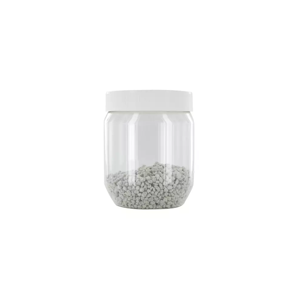 behroplast® PET bottles (food safe) - PET wide-neck jar transparent (Clear PET bottles with wide neck) - PWG 500 [B00177034]