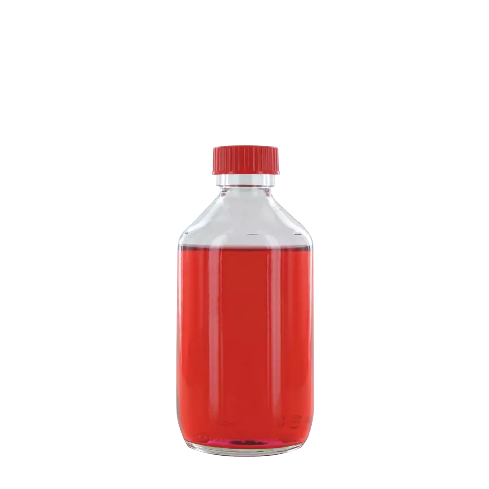 behrotest sampling bottle with PTFE closure - Glass bottle transparent (Clear glass with narrow neck) - NK 250 GT [B00636019]