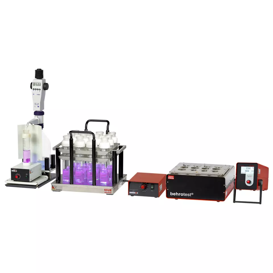 Chemical determination - Complete system (Determination of permanganate index) - PI 12 [B00707767]