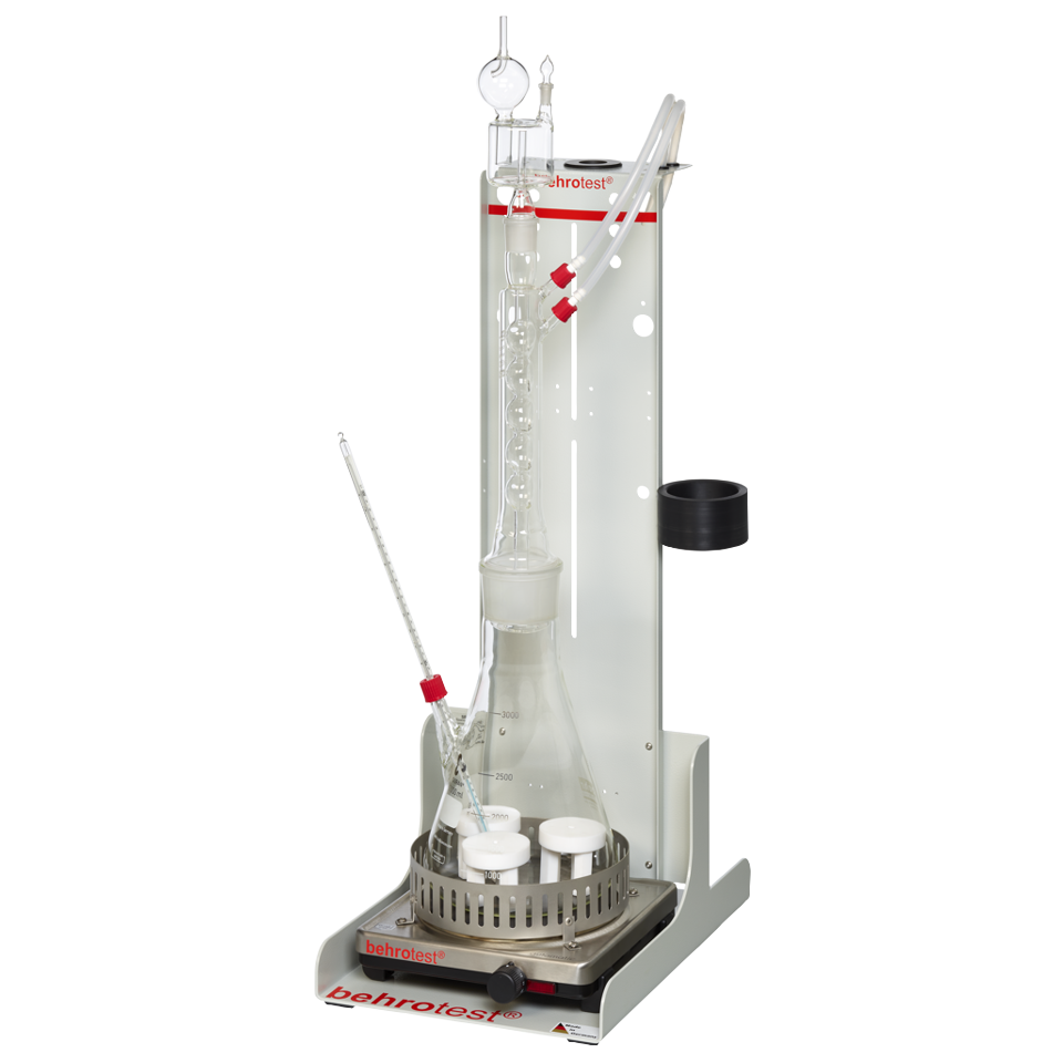 Custom products - Laboratory purification plant with dentrification stage (Laboratory clarification system with double-walled vessels)