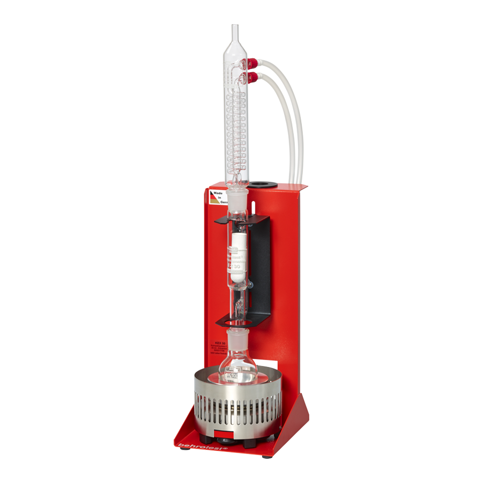 Extração de 30 ml - frasco de fundo redondo de 100 ml - refrigerador RFK 30 - Sistema compacto (1 amostra)