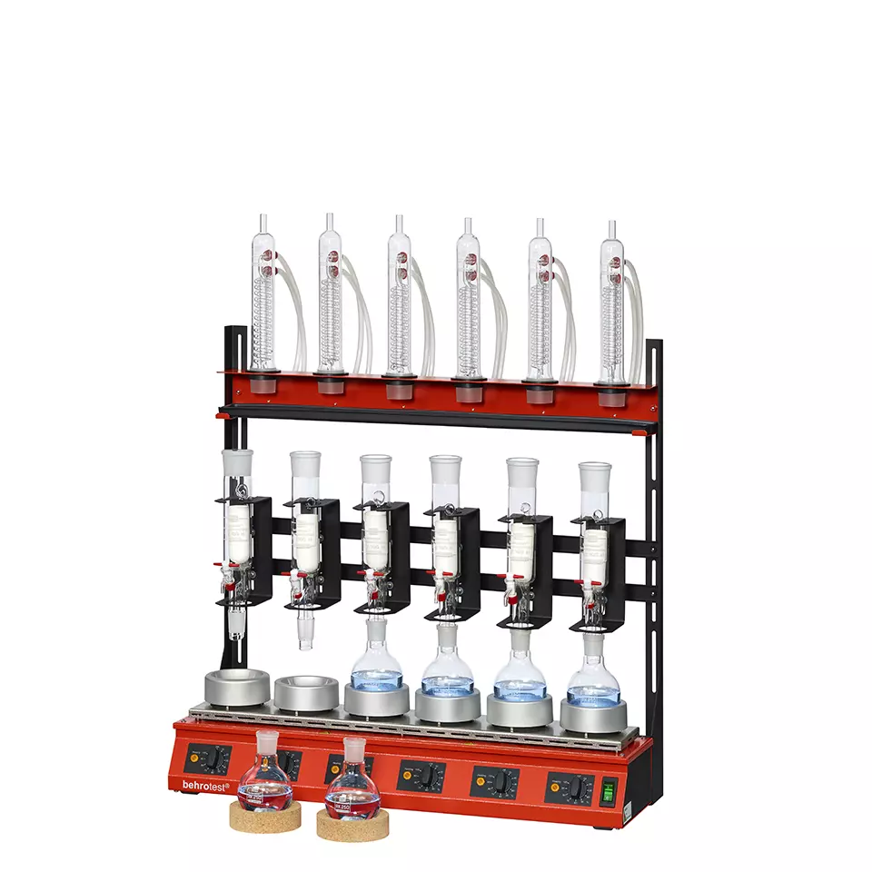 Extracción de 100 ml - matraz de fondo redondo de 250 ml - enfriador RFK 100 - Calefactor (6 dígitos) - R 106 S [B00218424]