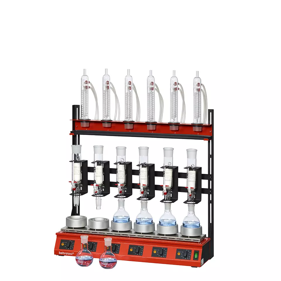 Extracción de 100 ml - matraz de fondo redondo de 250 ml - enfriador RFK 100 - Calefactor (6 dígitos) - R 106 S-FB [B00705278]
