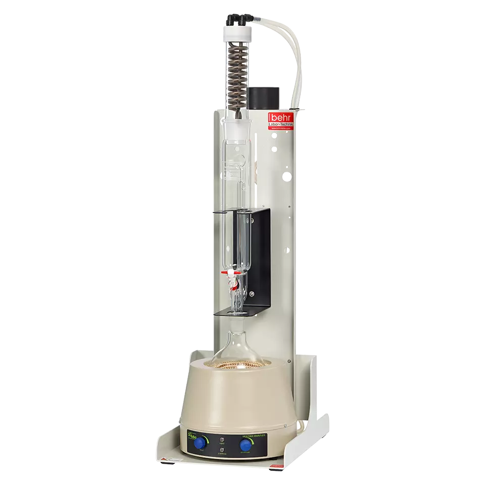 Extraction selon Soxhlet - 500 ml d'extraction - ballon de 1000 ml à fond rond - Refroidisseur RFK 500
