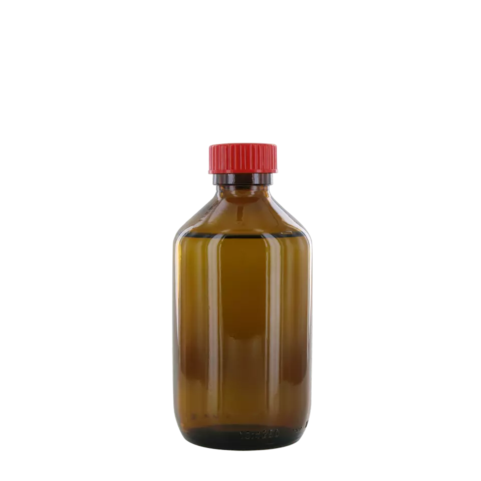 Flacons d'échantillons behrotest avec bouchon en PTFE - Flacon d'échantillon brun (Verre brun avec col étroit) - NB 250 GT [B00636014]