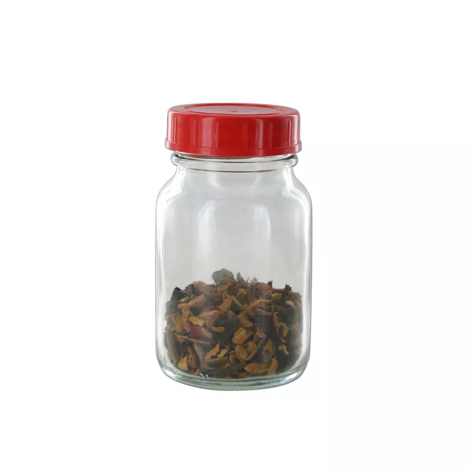 Flacons d'échantillons behrotest avec bouchon en PTFE - Flacon d'échantillon transparent (Verre clair avec large col) - RK 250 GT [B00218531]
