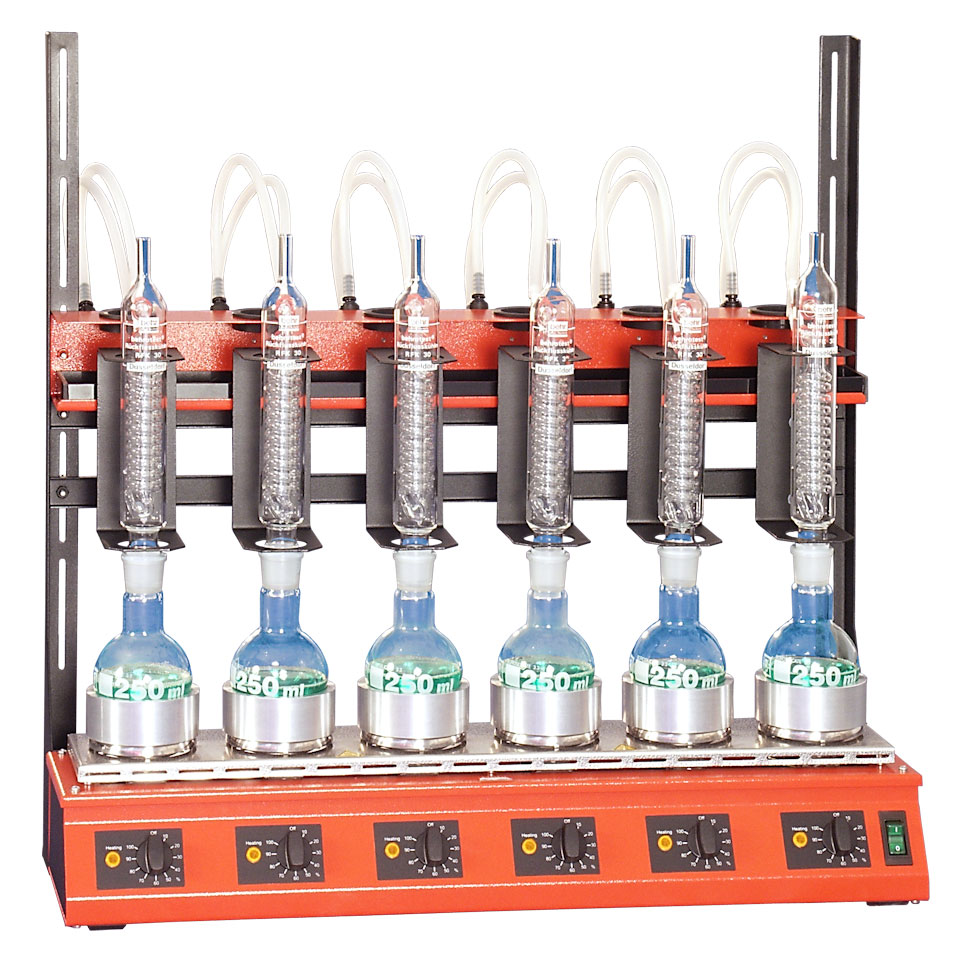 Hydroxyprolin - Aufschlussapparatur (Klassische Aufschlussapparatur für Bestimmung von Hydroxyprolingehalt) - RH 6 [B00218426]