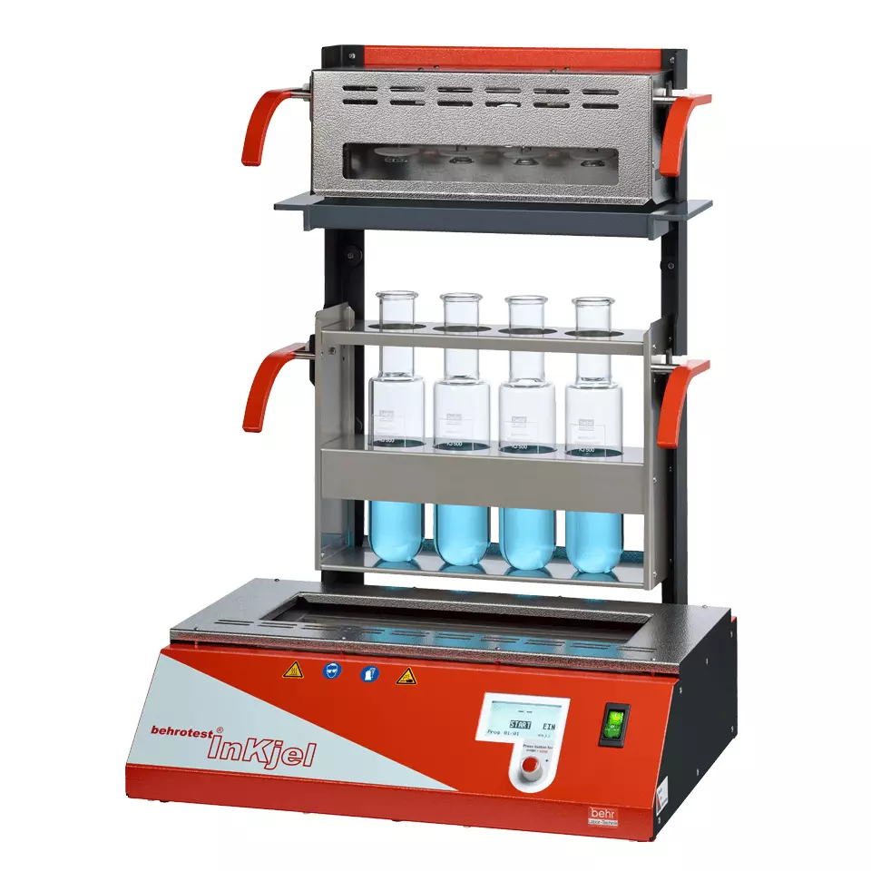 Kjeldahl infrared digestion systems - Programmable infrared digestion device (Programmable energy regulation) - InKjel 450 P [B00218107]