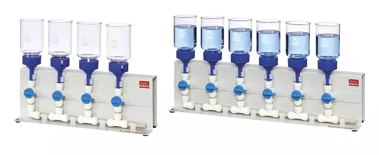 Klassische Hydrolyse - Filtrationseinheit (Filtrationseinheiten FU 4 und FU 6)