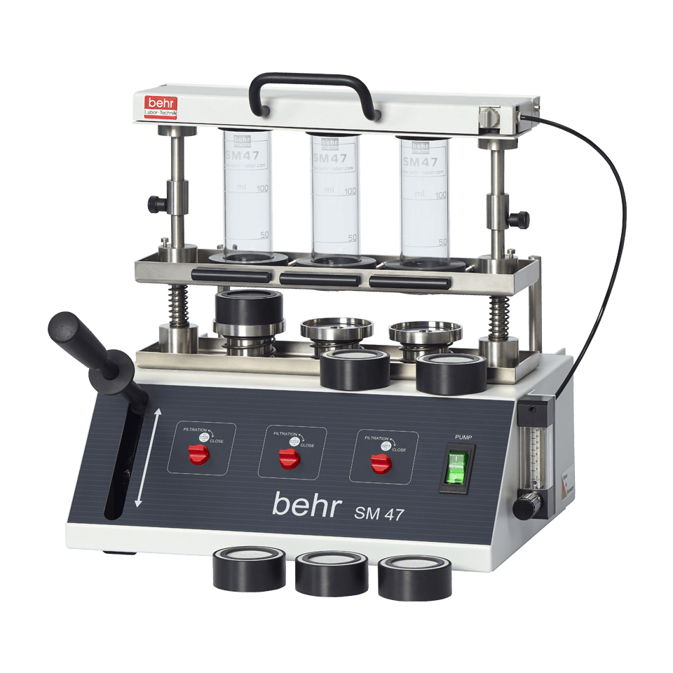 Método do frasco agitado - Unidade de filtração (Preparação de amostras) - SM 47 [B00608934]