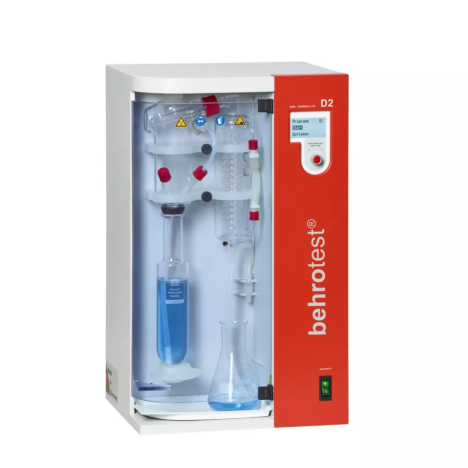 Otros materiales a determinar - Destilador de vapor de agua (Alcohol/ácidos volátiles) - D 2 [B00218040]