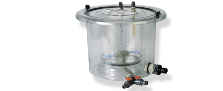 Recogida de muestras - Celda de medición de flujo de agua (Aquabox)