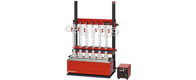 Reflux distillation - Serial heating device (6 places)