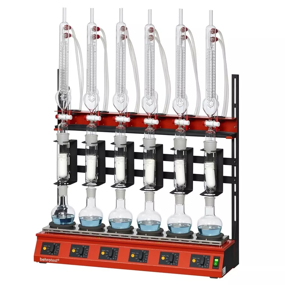 Twisselmann Extraction - Serial heating device with flat bottom flask (6 places) - R 106 T-SK [B00707715]